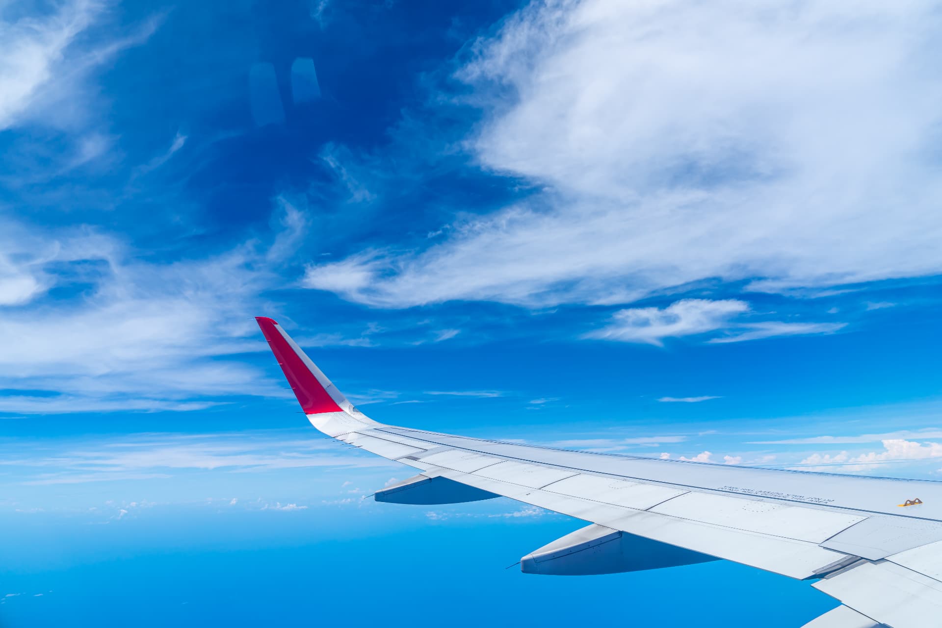 Vista desde un avión